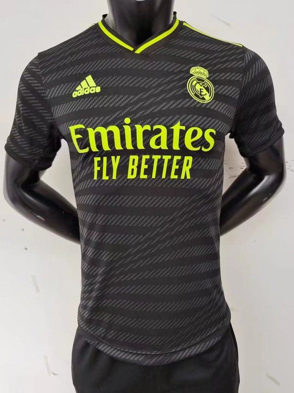 22-23 Real Madrid second away jacquard style